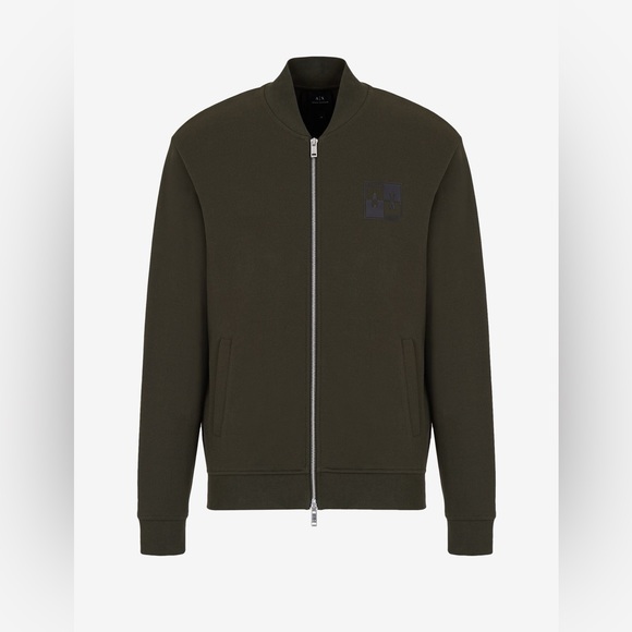 Armani exchange (Jersey fleece cardigan) Sweatshirt only - Picture 4 of 5